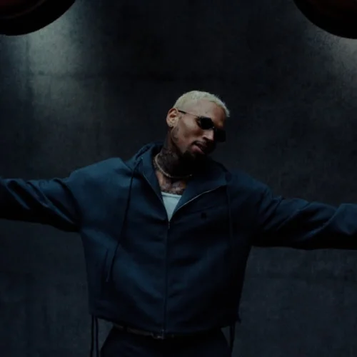 Sensational lyrics by Chris Brown songs cover